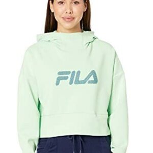 Fila Mint Green Hoodie Sweater